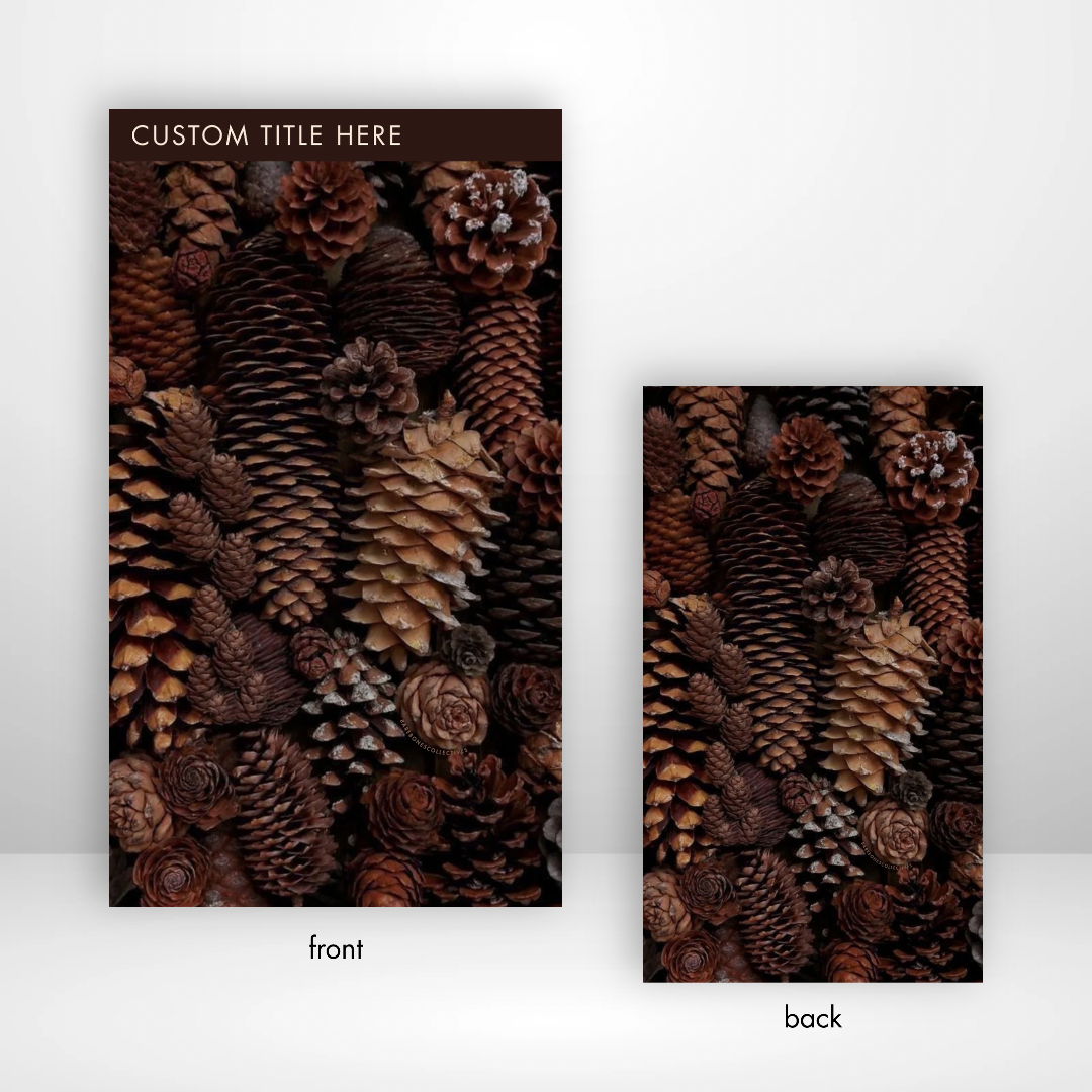 Pine Cones Full Tabbed Dashboard