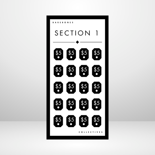 The Quick 500 Barebones Savings Challenge Set of 6