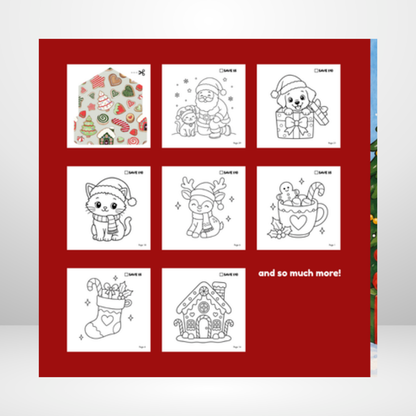 Coloring & Savings Book