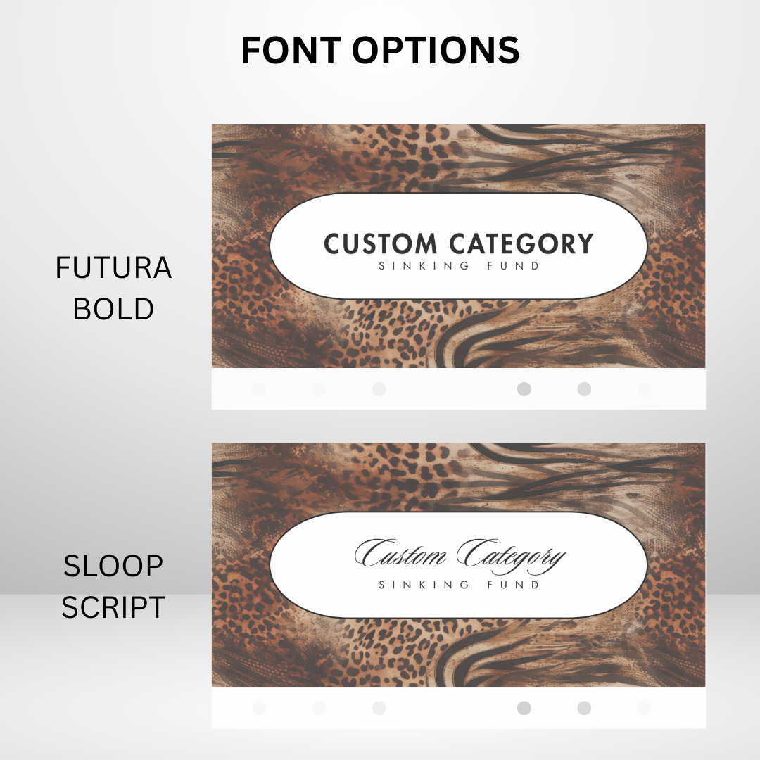 Style #BC13 Handmade Cash Envelope Personal Size Set of 3