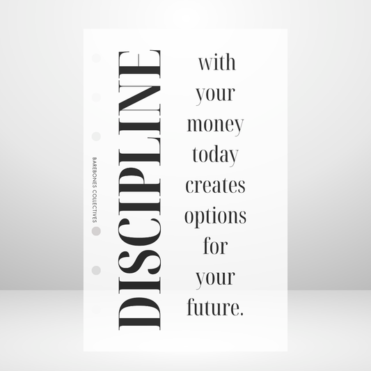 Discipline Matte Vellum Dashboard