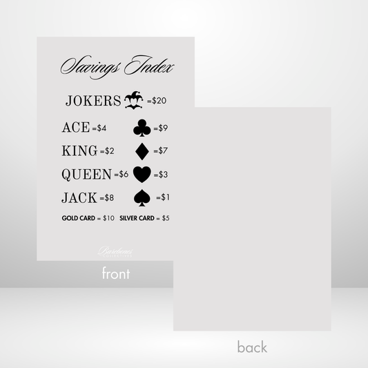 All Jokes Aside Barebones Savings Challenge A5