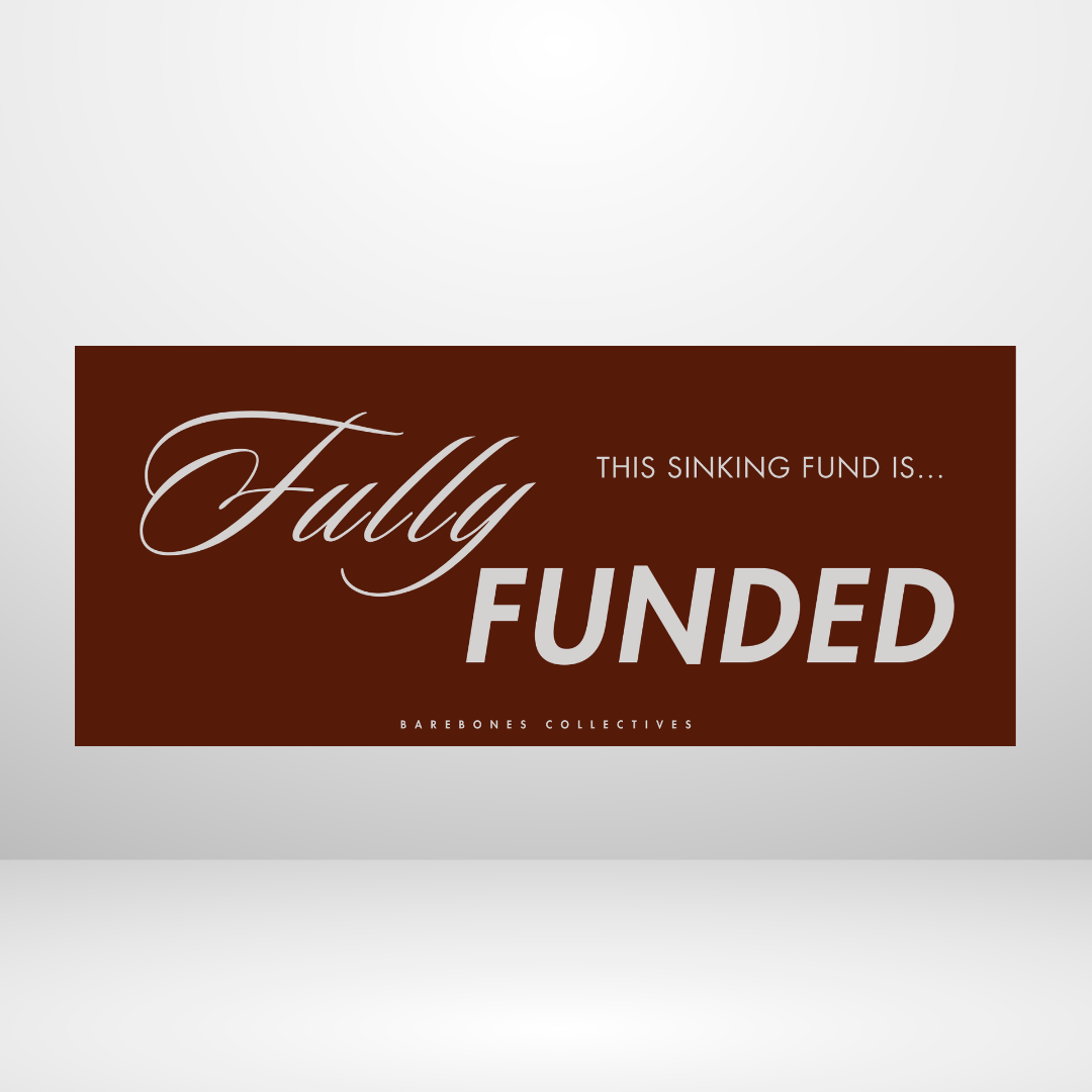 Fully Funded - Black Cherry Cash Place Holders