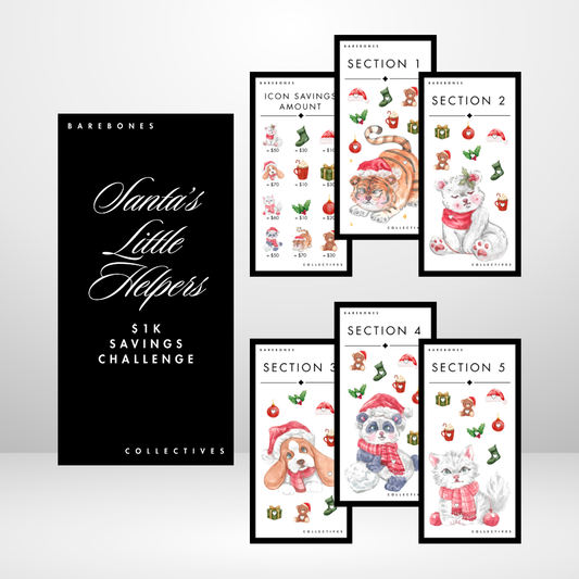 Santas Little Helpers Savings Challenge Set of 7