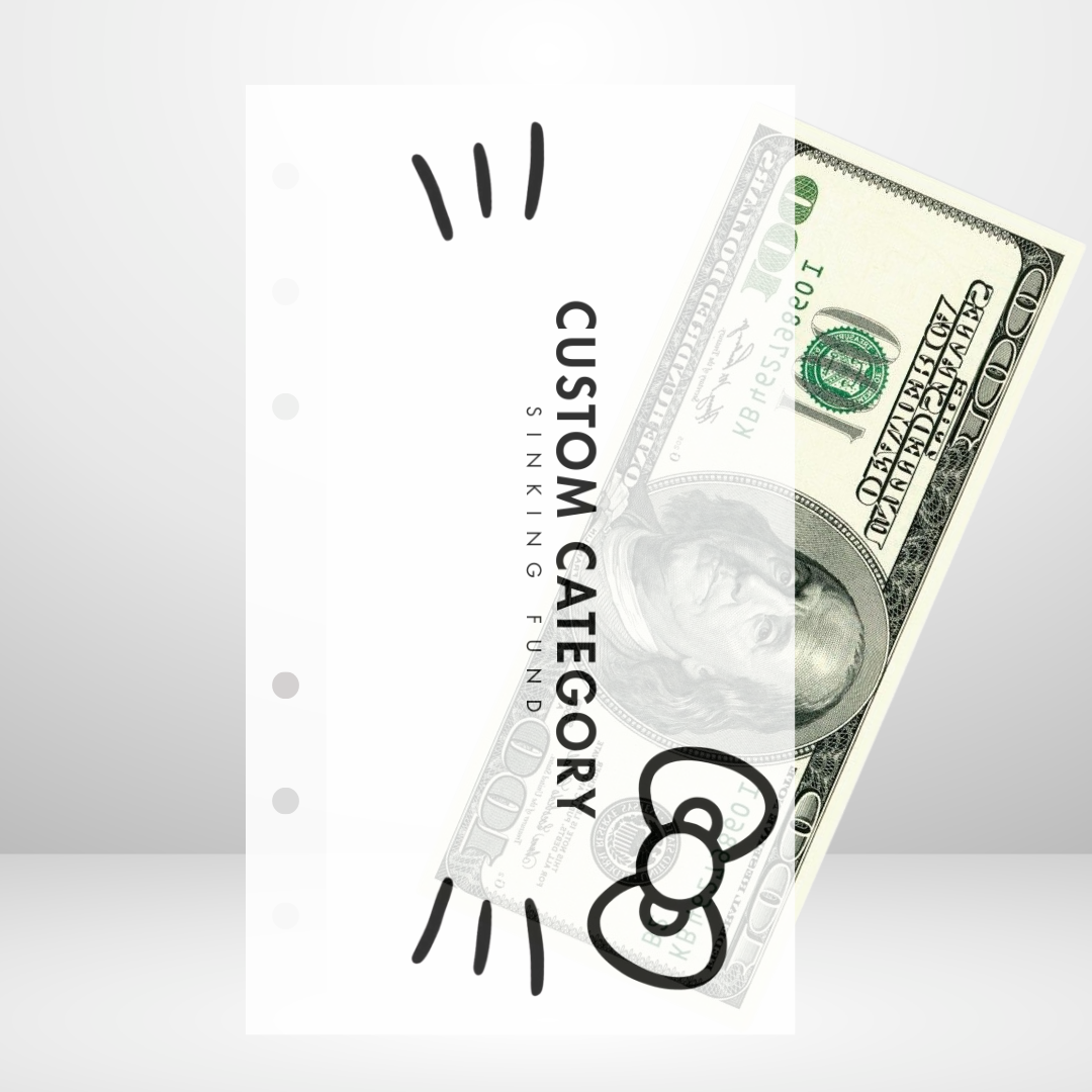 Style #BC8 Handmade Cash Envelope Personal Size Set of 3