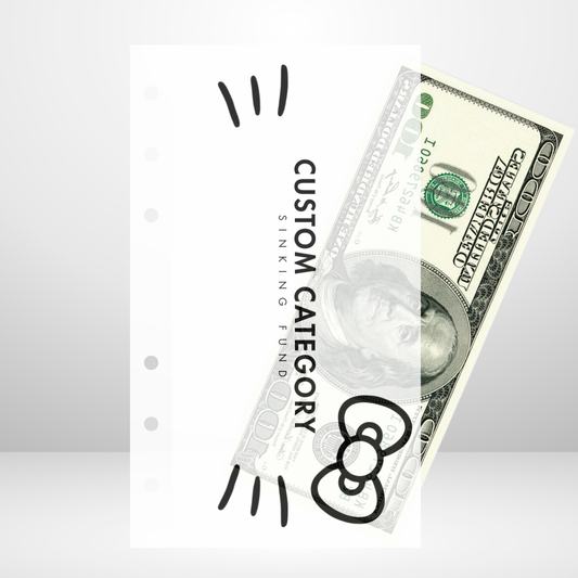 Style #BC8 Handmade Cash Envelope Personal Size Set of 3