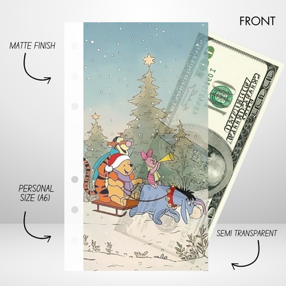 Pooh Bears Christmas Savings Challenge & Envelope Set