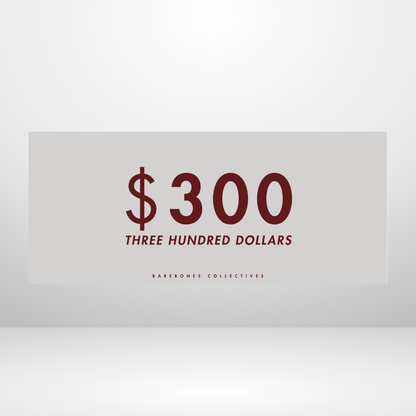 $100 - $50,000 - Reverse Black Cherry Set of 4 Cash Place Holders