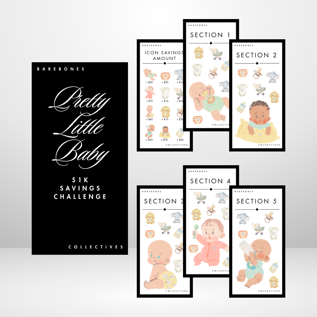 Pretty Little Baby Savings Challenge Set of 7