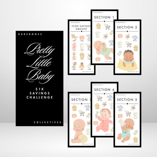 Pretty Little Baby Savings Challenge Set of 7