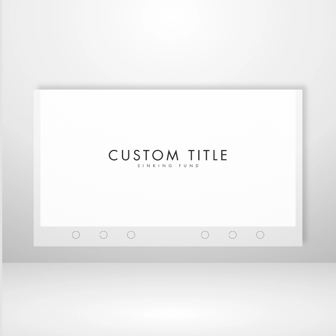 The Minimalist Matte Cash Envelopes