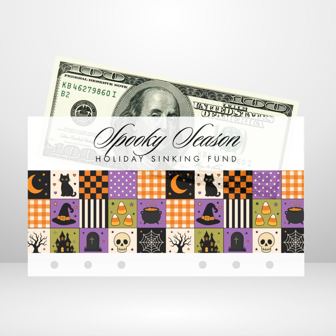 Spooky Season Quilt Handmade Cash Envelope Set of 3