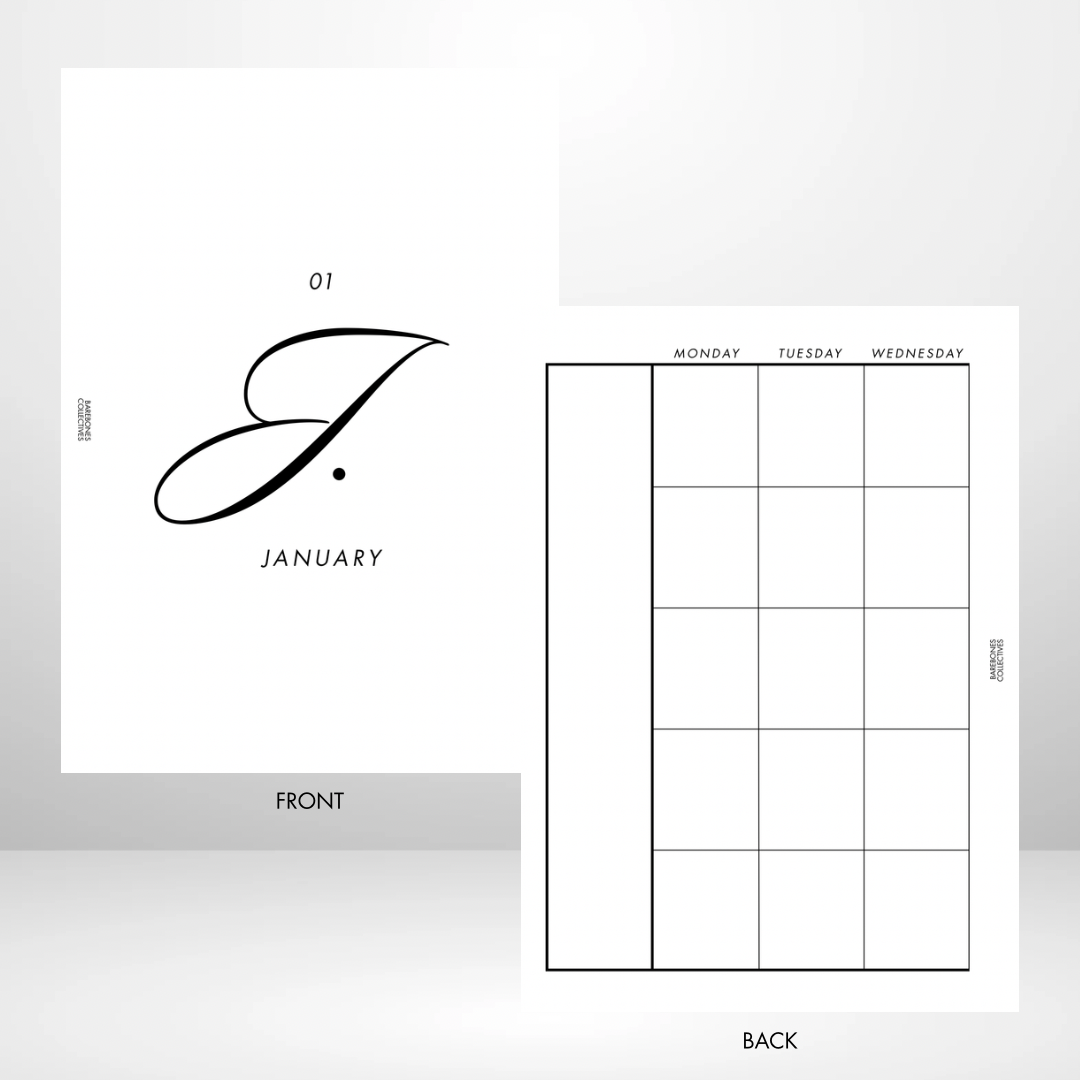 Barebones Budget Planner A5 Inserts