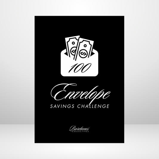 100 Envelope Barebones Savings Challenge A5 Version 2