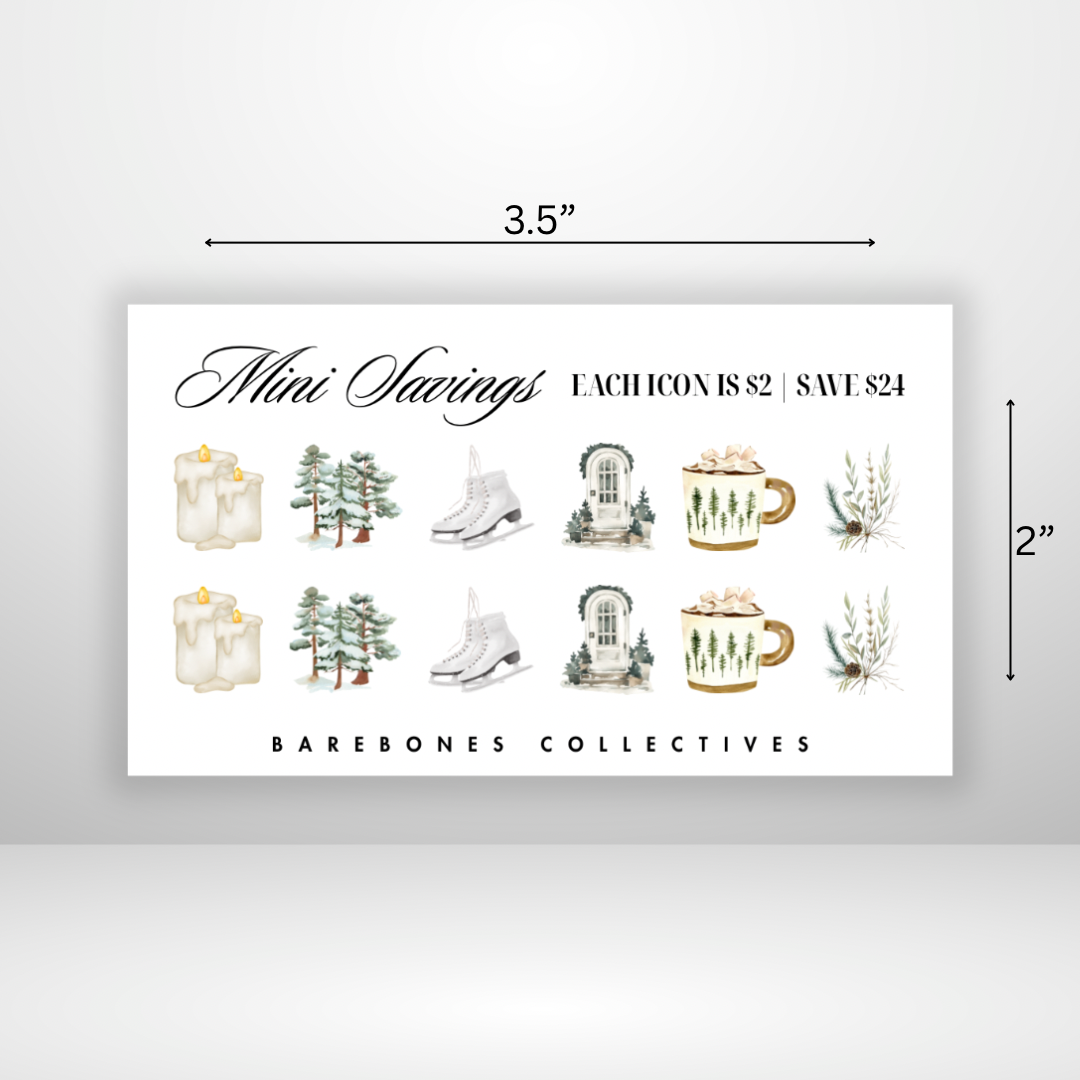 Winter Mini Savings Challenge Save $24
