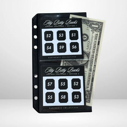 Itty Bitty Bucks Saving Challenges and Envelopes Bundle