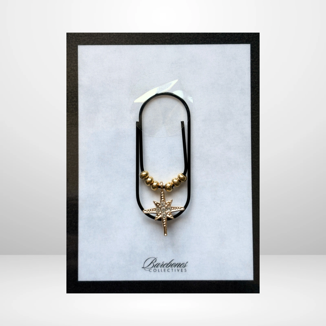 The North Star Paper Clip Charm