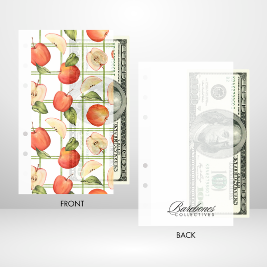 Autumn Apples Savings Challenge and Envelope Set