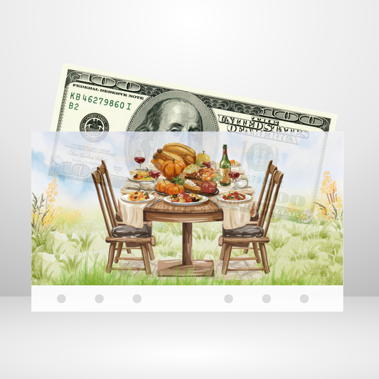 Thanksgiving Handmade Cash Envelope