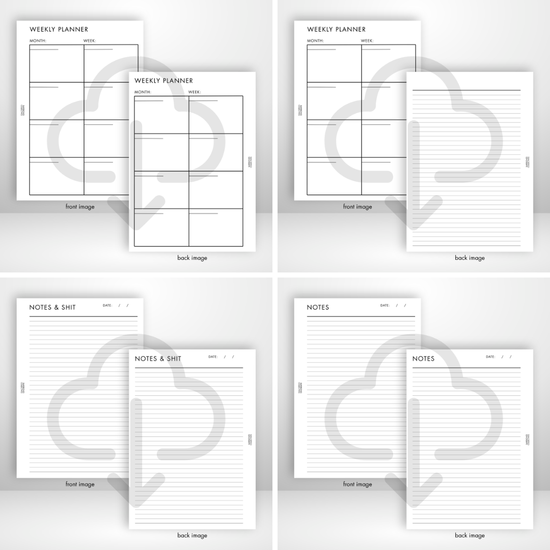 Full Set Barebones Inserts vol. 3 pdf - FREE DIGITAL DOWNLOAD