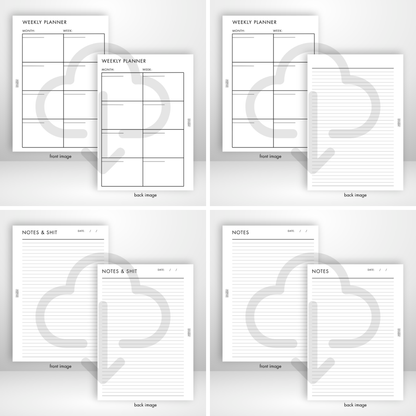 Full Set Barebones Inserts vol. 3 pdf - FREE DIGITAL DOWNLOAD