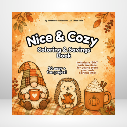 Coloring & Savings Book