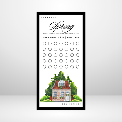 The Four Seasons Barebones Savings Challenge