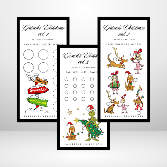 Grinch’s Christmas Savings Challenge and Envelope Set