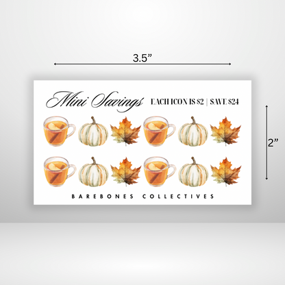 Apple Cider Mini Savings Challenge Save $24