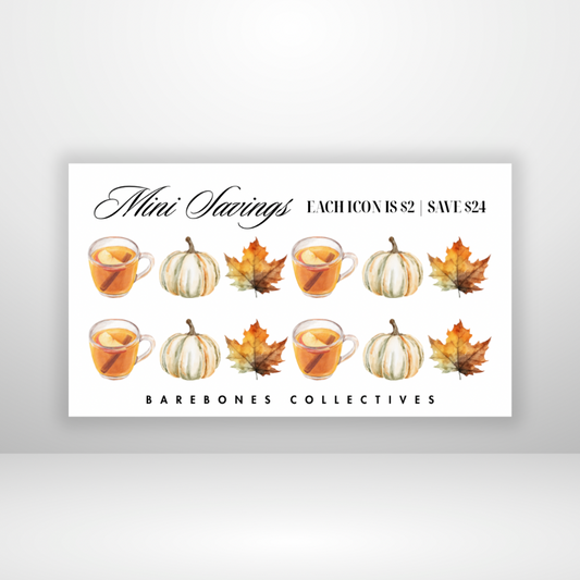 Apple Cider Mini Savings Challenge Save $24