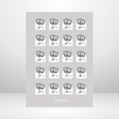 100 Envelope Barebones Savings Challenge A5 Version 1