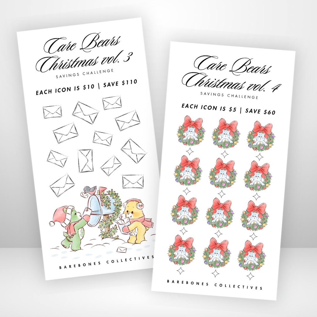 Care Bears Christmas Savings Challenge & Envelope Set