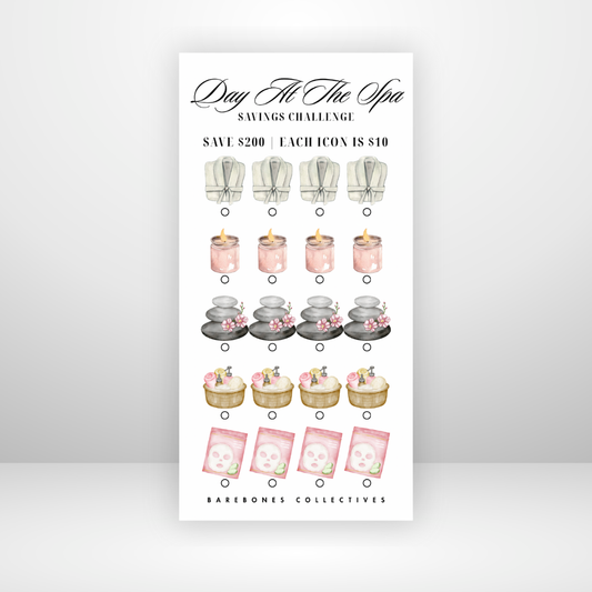 Day at the Spa Savings Challenge Save $200