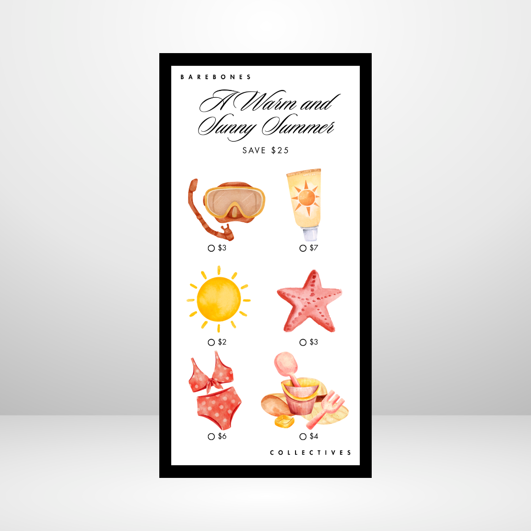 A Warm and Sunny Summer Savings Challenge
