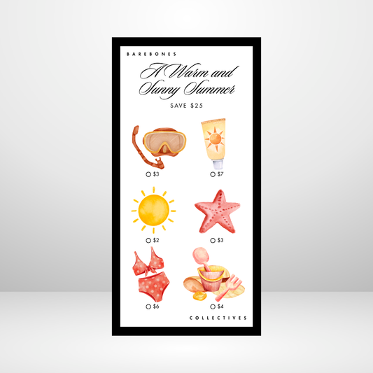 A Warm and Sunny Summer Savings Challenge