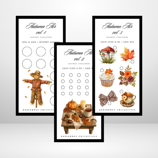 Autumn Air Savings Challenge and Envelope Set
