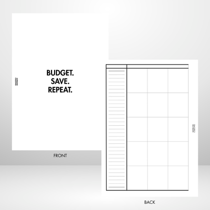 Barebones Monthly Budget Planner Fully Customizable A5 Inserts