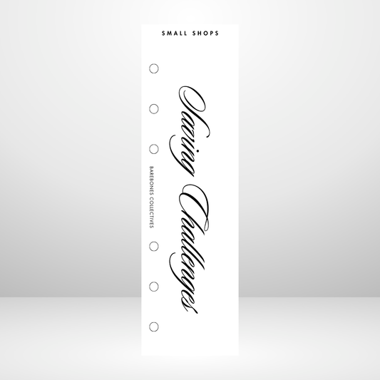 Small Shops Saving Challenges Personal Size Binder Bookmark