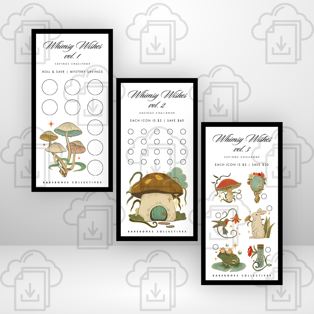 Savings Challenges - DIGITAL DOWNLOAD
