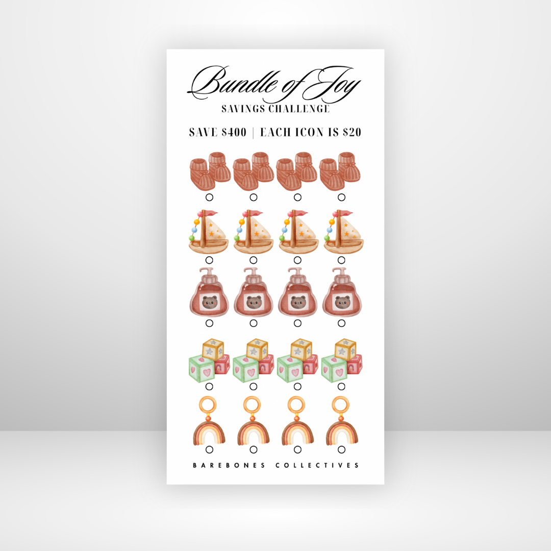 Bundle of Joy Savings Challenge Save $400