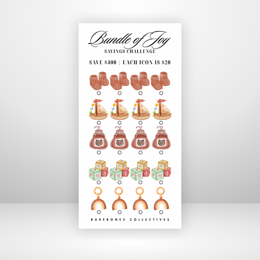 Bundle of Joy Savings Challenge Save $400