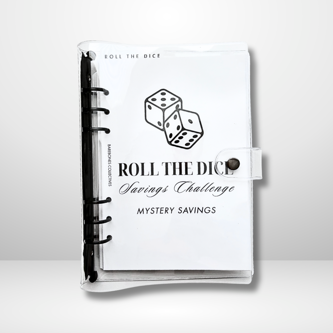 Roll The Dice Savings Challenge Size A5 Mystery Savings