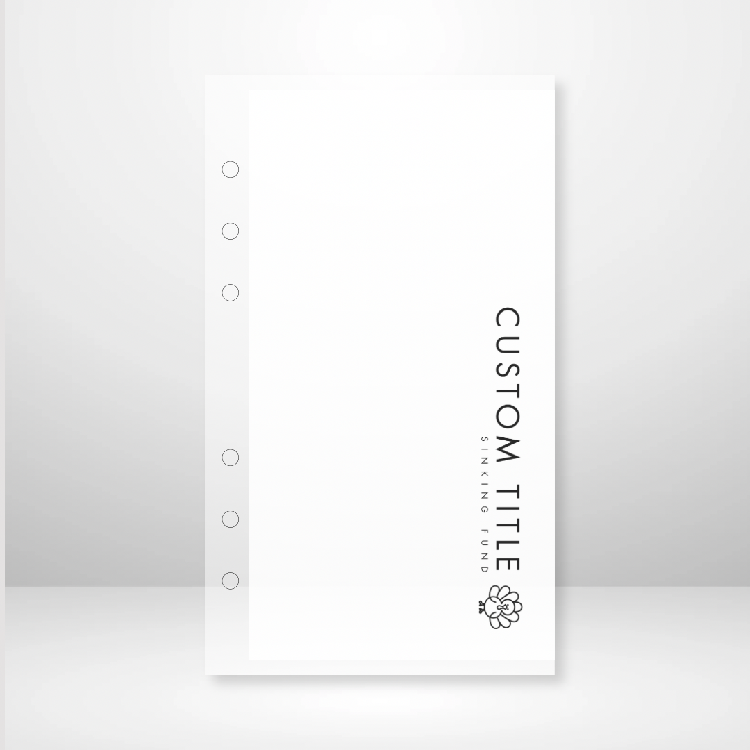 Simply Stated Top Right Matte Cash Envelopes