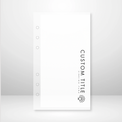 Simply Stated Top Right Matte Cash Envelopes