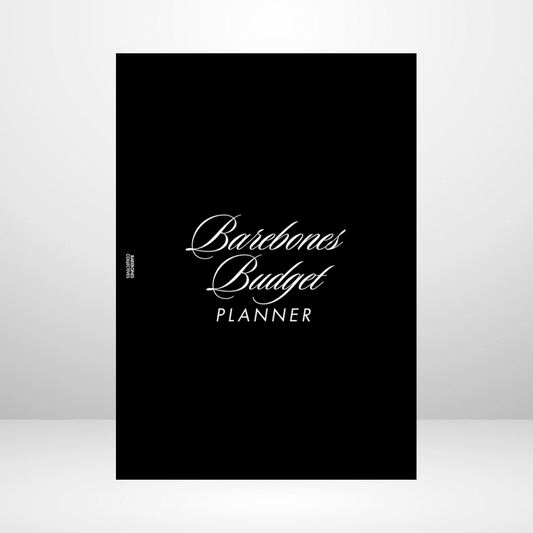Barebones Budget Planner A5 Inserts