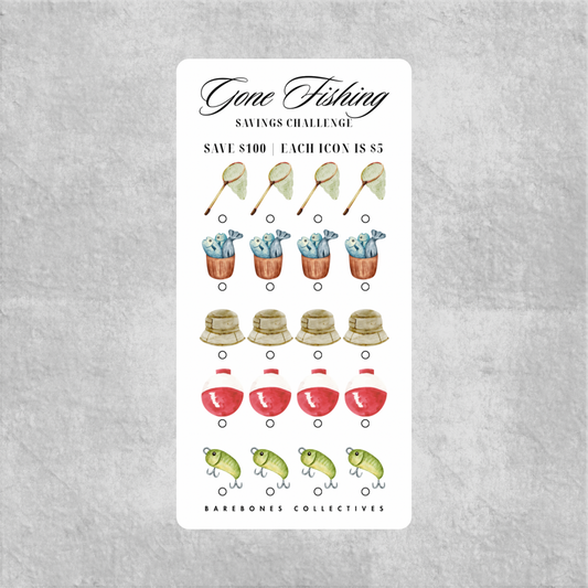 Gone Fishing Savings Challenge Save $100