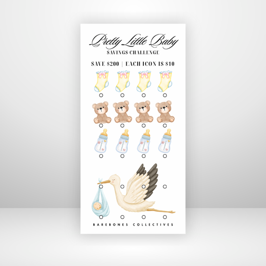 Pretty Little Baby Savings Challenge Save $200
