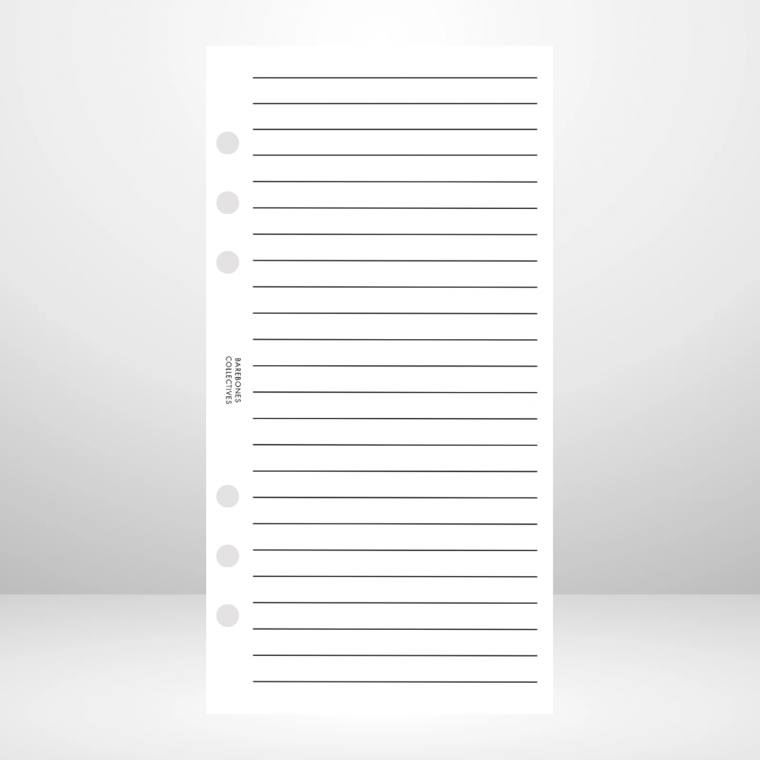 Lined Signature Wallet Inserts