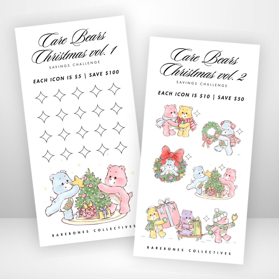 Care Bears Christmas Savings Challenge & Envelope Set