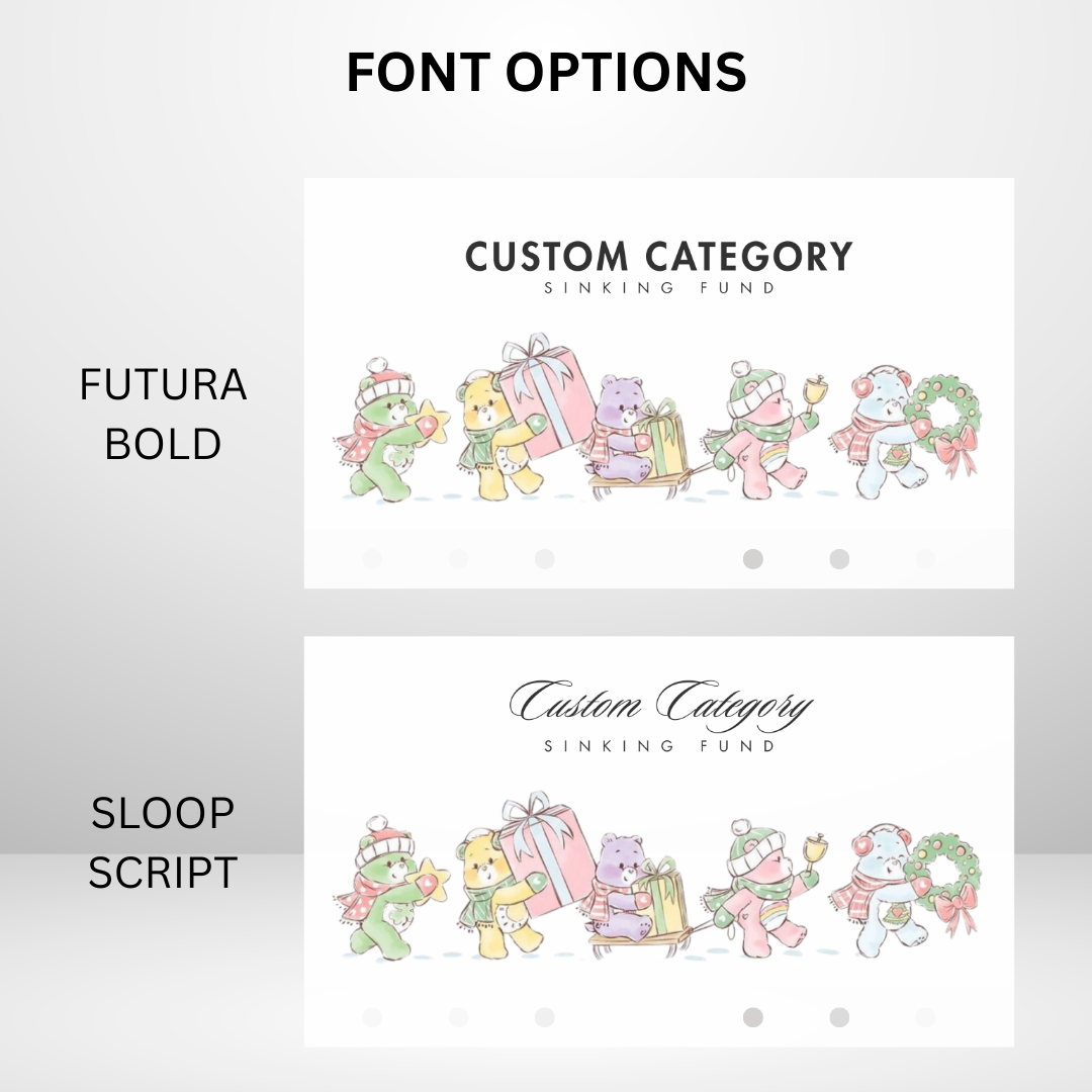 Style #BC7 Handmade Cash Envelope Personal Size Set of 3